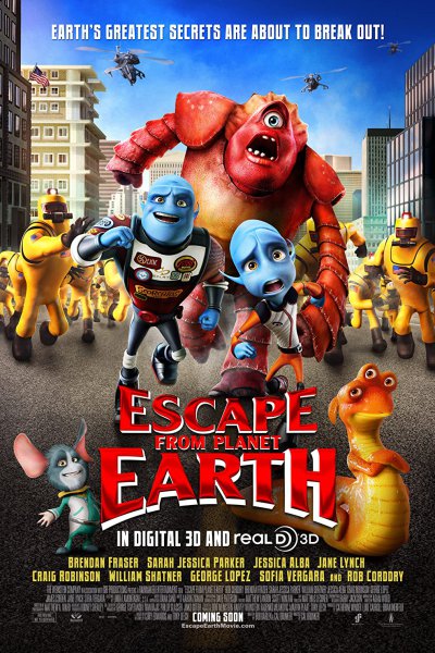 Escape From Planet Earth / გაქცევა დედამიწიდან / dedamiwidan gaqceva (ქართულად, qartulad)